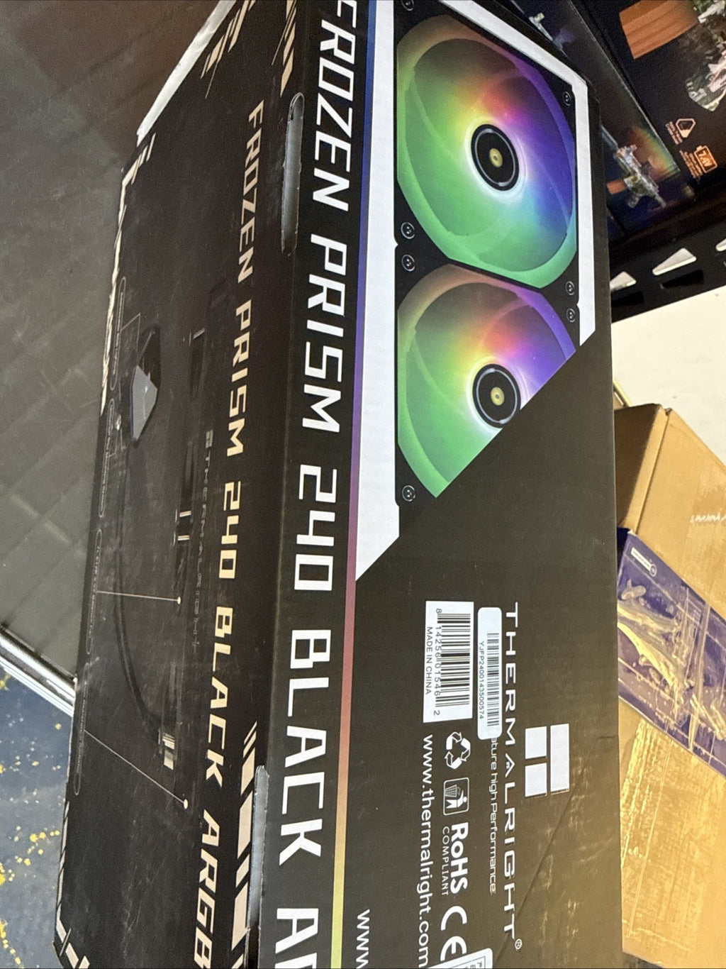 Frozen Prism 360 Black ARGB CPU Liquid Cooler