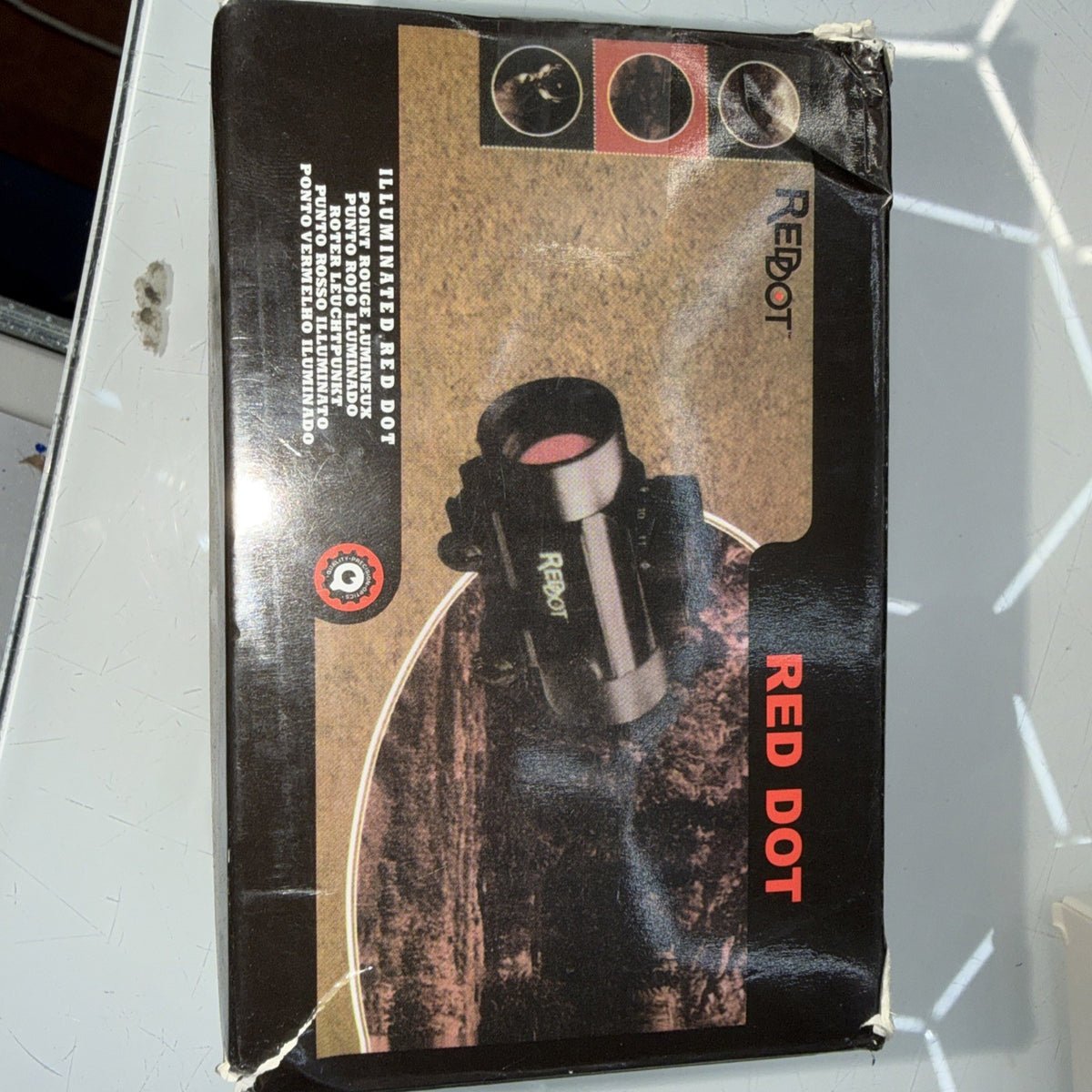 Illuminated Red Dot Sight – New in Box – Adjustable Brightness – Never Used 1X30