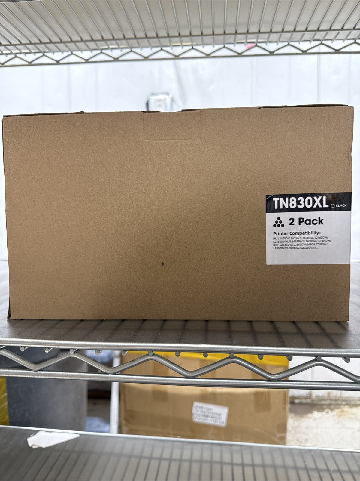 2PK TN830XL Toner Cartridge Compatible for Brother HL-L2467DW MFC-L2980DW 2760DW