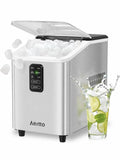 Aeitto Ice Maker Countertop 26lbs/24H, Ice Machine 8 Ice Cubes Ready in 6 Mins 1