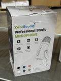 Zeal Sound Professional Studio Microphone Plug & Play NEW IN BOX  Black