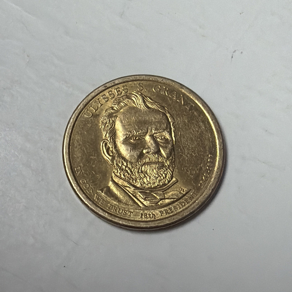 Rare Ulysses Grant Dollar Coin 1869-1877(2011D) Gold