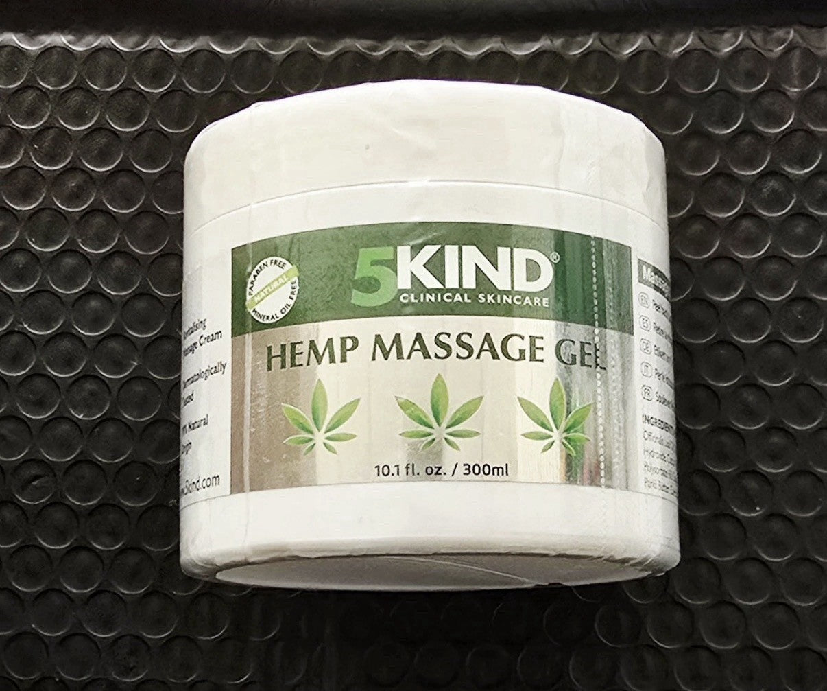 5Kind Hemp Massage Gel - 300ml - Muscle & Joint Pain Relief