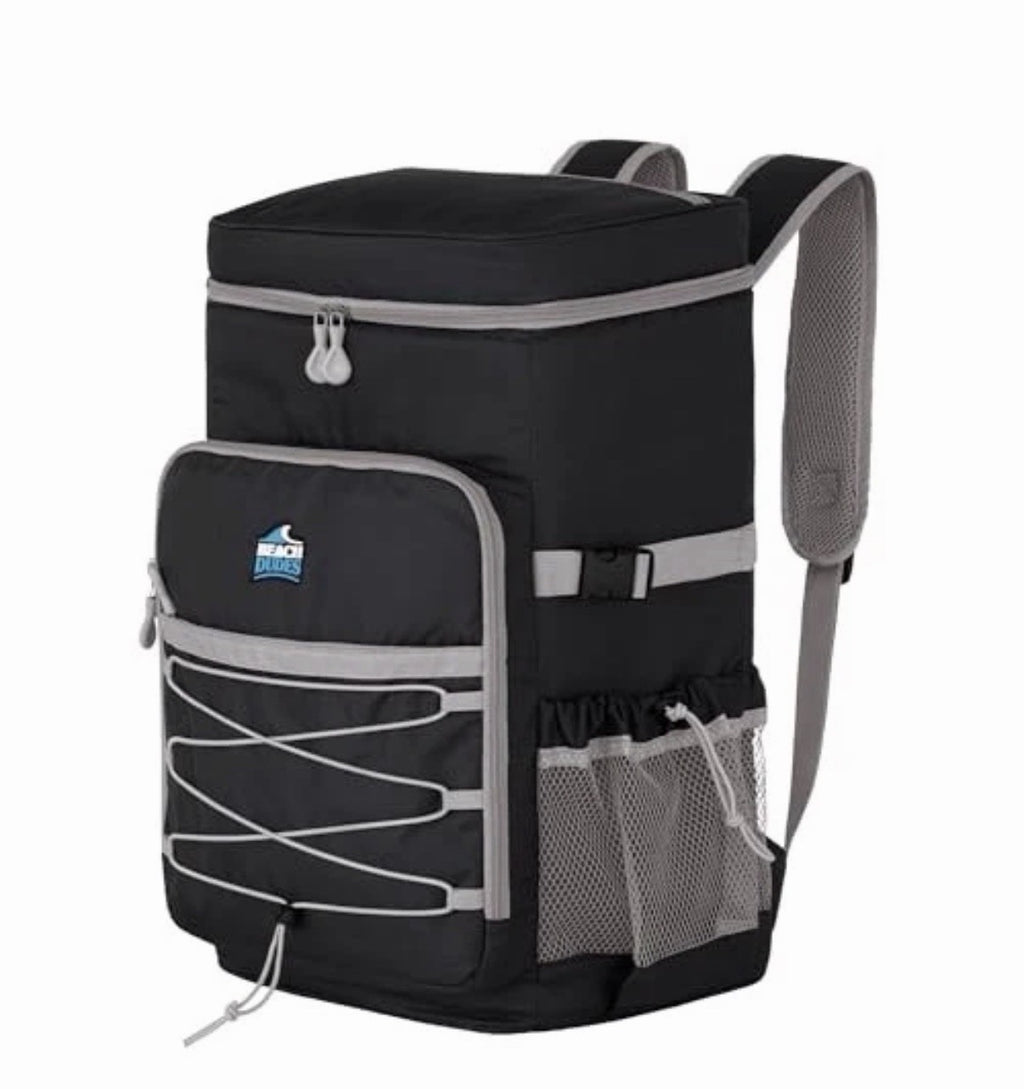 35-Can Cooler Backpack - 24 Hour Leakproof Soft Cooler | Heavy PHANTOM BLACK