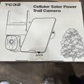 4G LTE Trail Camera Live View Hunting Solar Powered Cellular Security Cam 