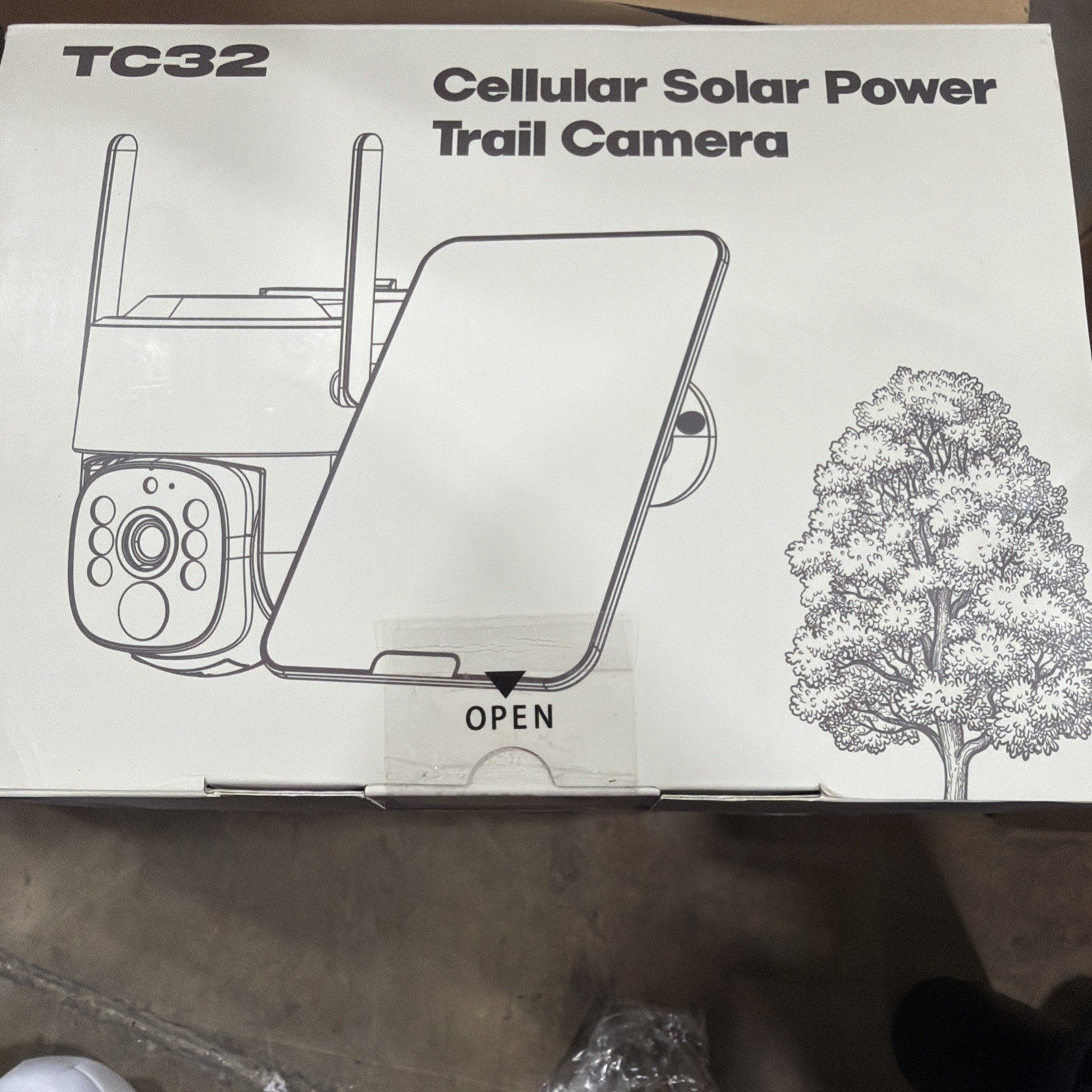 4G LTE Trail Camera Live View Hunting Solar Powered Cellular Security Cam 