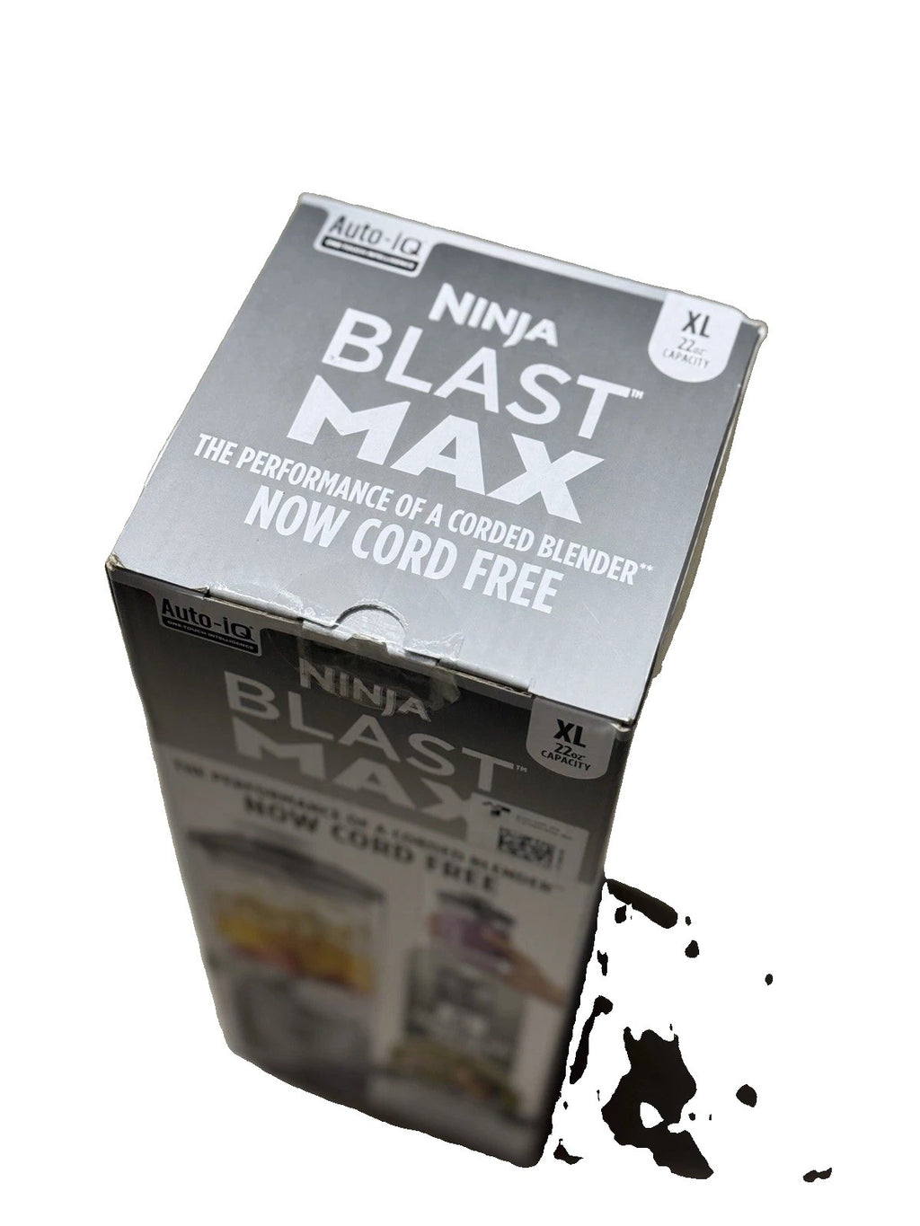 Ninja - Blast Max Portable Blender with 22oz Twist & Go Vessel - Cool Gray