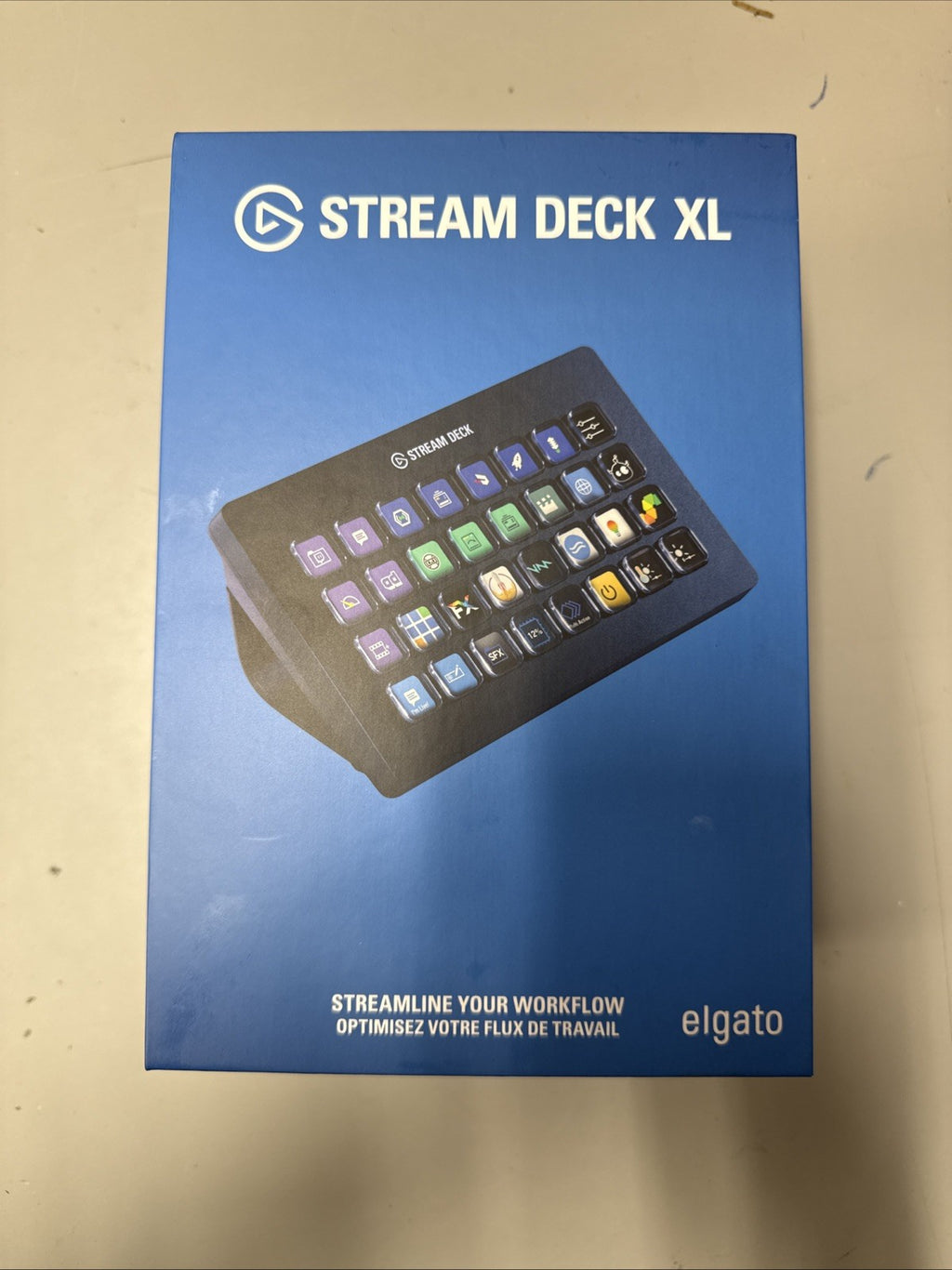 Elgato - Stream Deck XL Wired Keypad with Back Lighting - Brand New