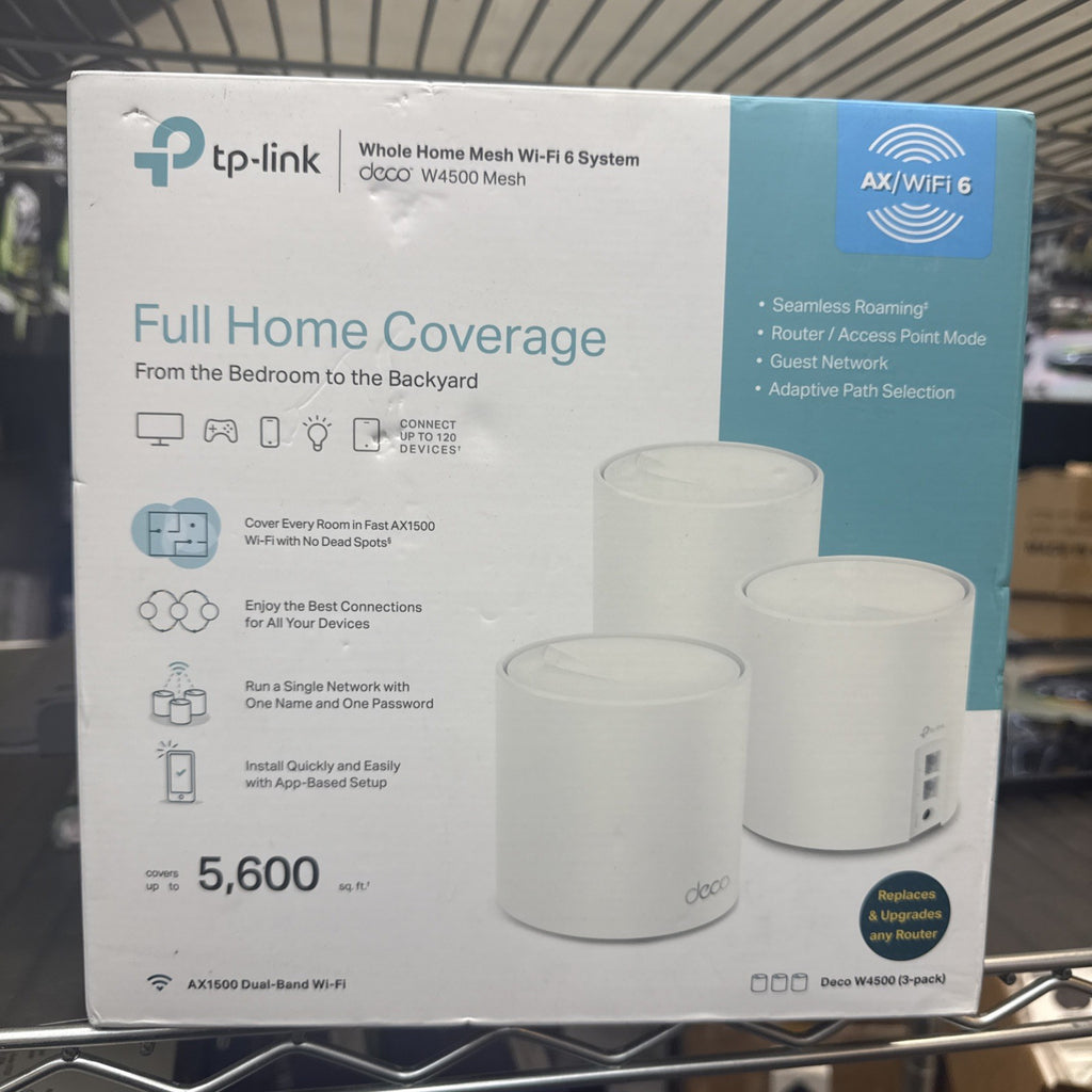 TP-Link AX1500 Whole Home Mesh Wi-Fi 6 3pk System