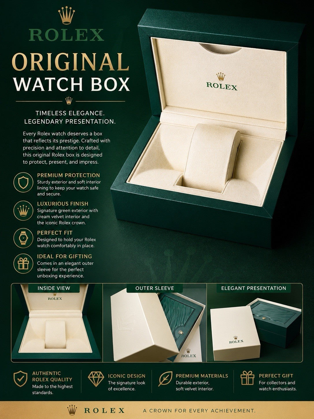 ROLEX Watch Box Set