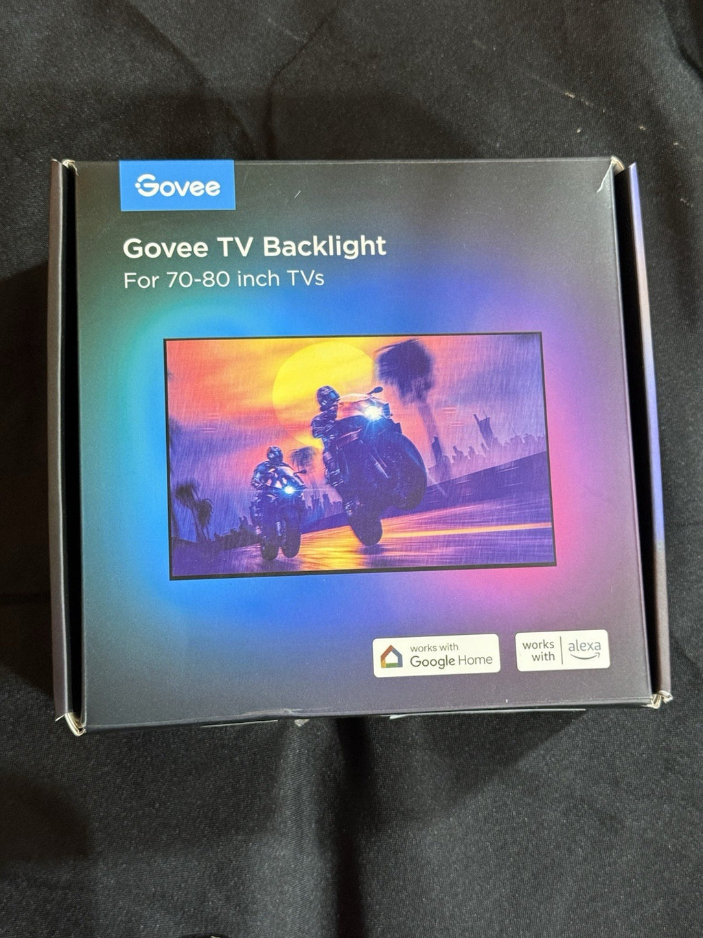 Govee RGBIC TV LED Backlight - App Control, Music Sync, for 70-80 inch TVs