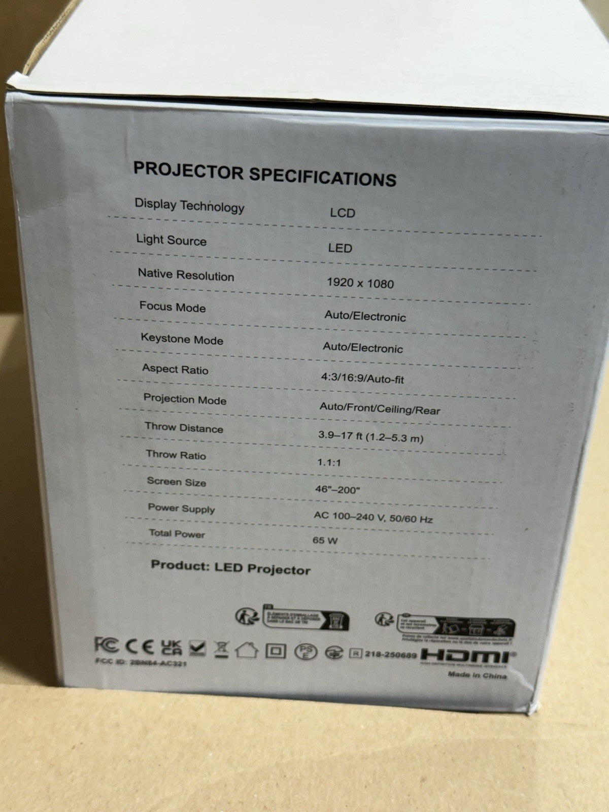 isinbox projector Ac311 Netflix Licensed Smart Projector