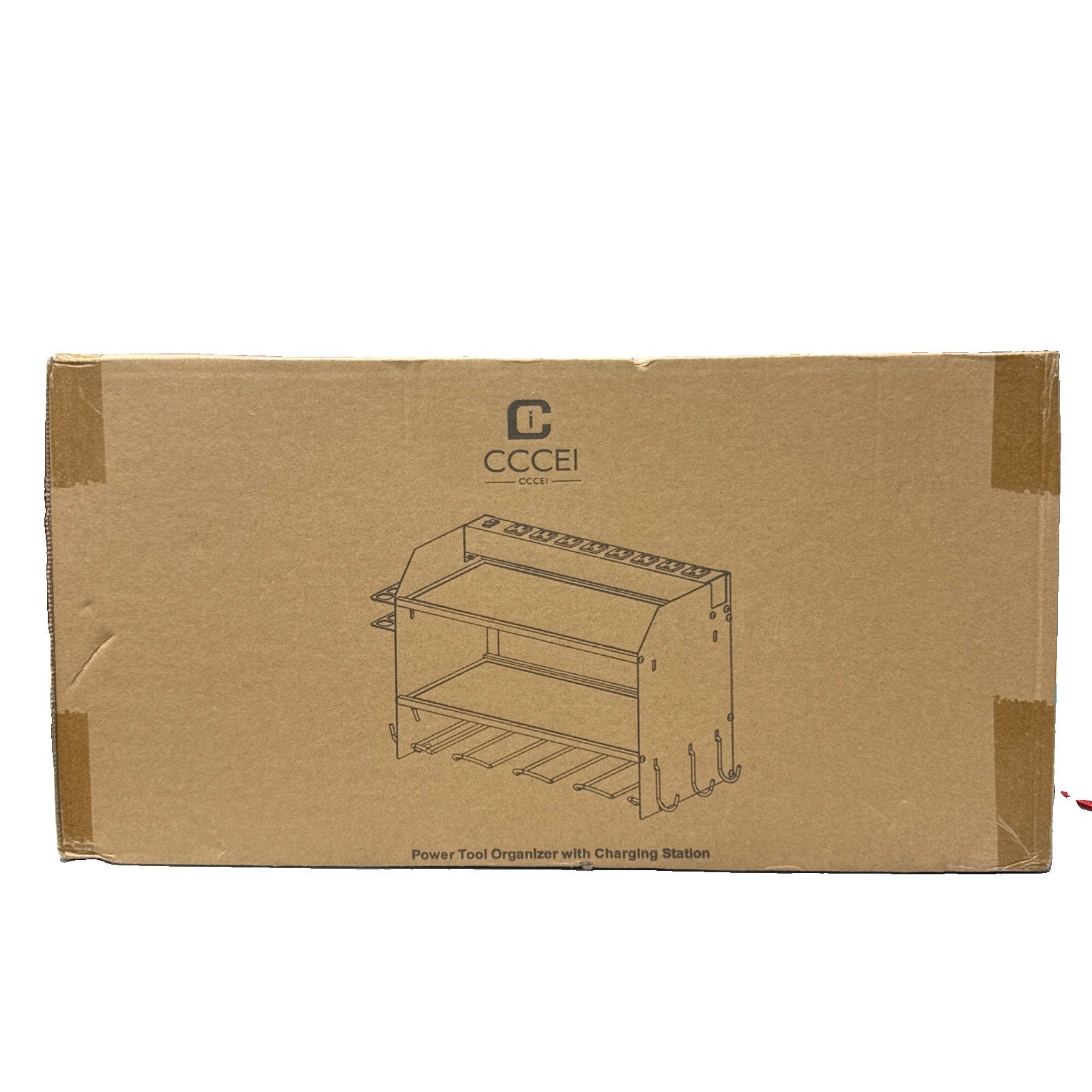 CCCEI Power Tool Organizer With Charging Station