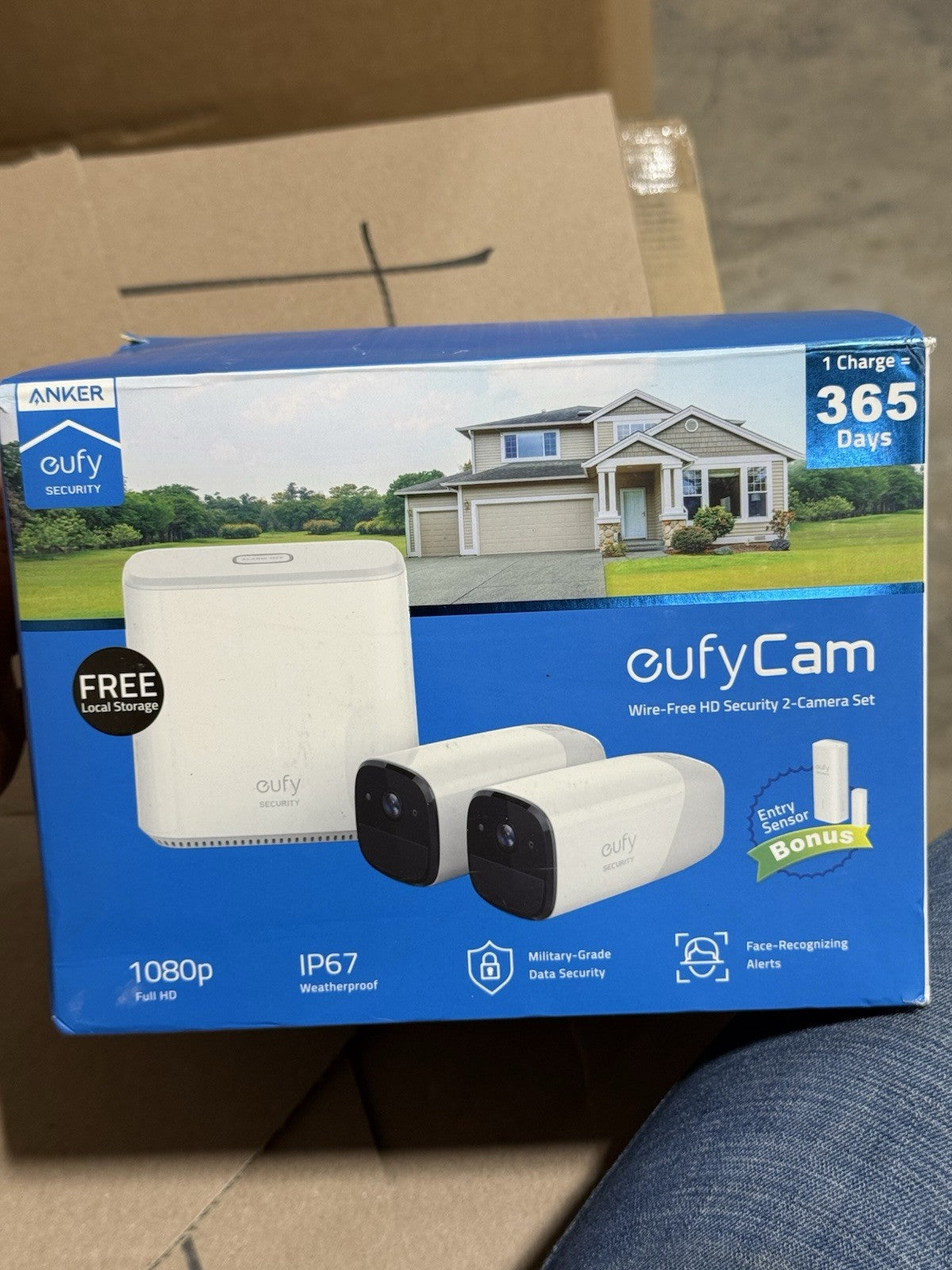Eufy Wireless Security Cameras 2Pk Kit