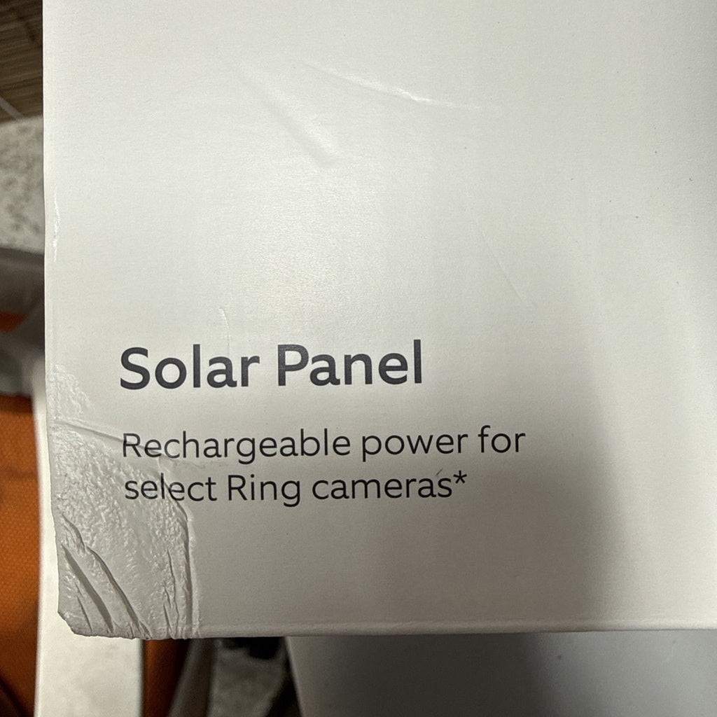 Ring 2nd Generation 4W Solar Panel for Select Ring Security Cameras-White