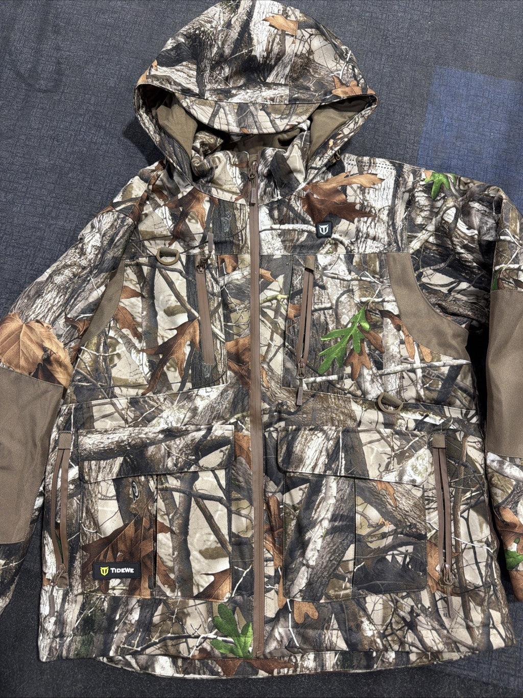 Inferno Men's Camo Heated Hunting Jacket with Battery Pack, SIZE (L)