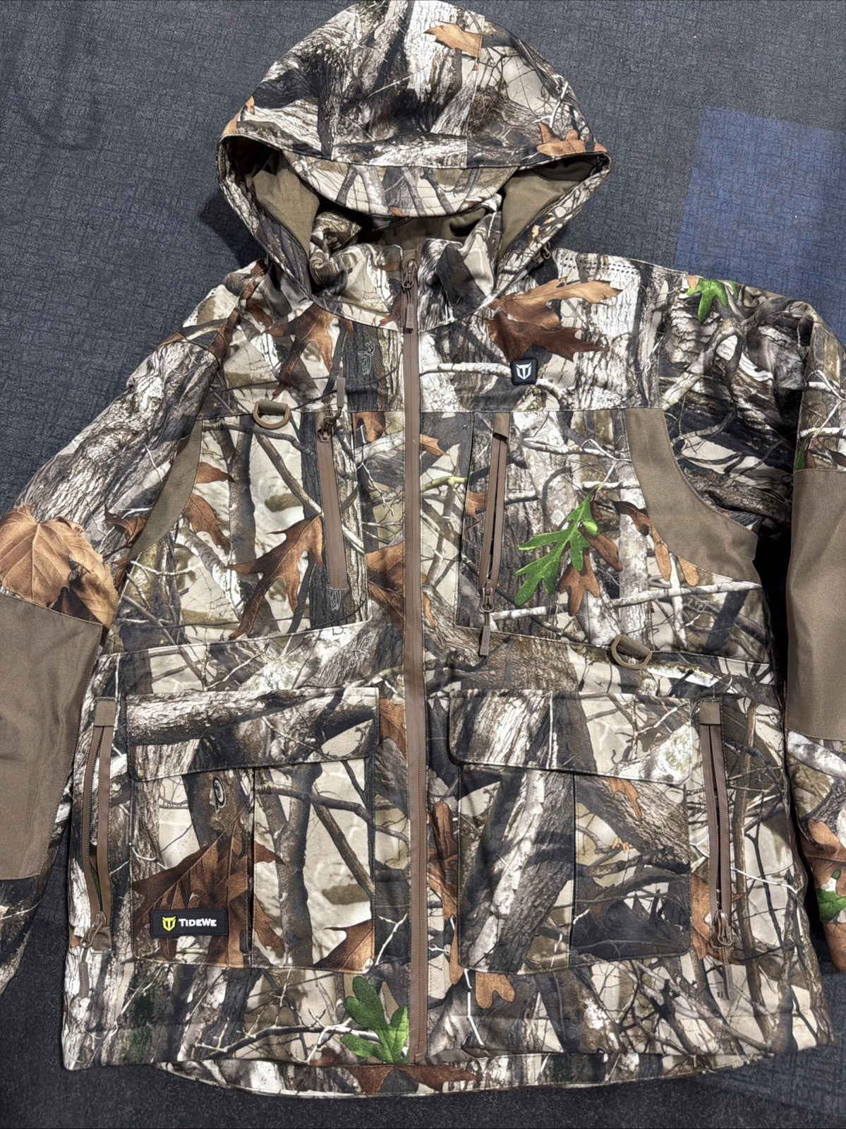 Inferno Men's Camo Heated Hunting Jacket with Battery Pack, SIZE (L)