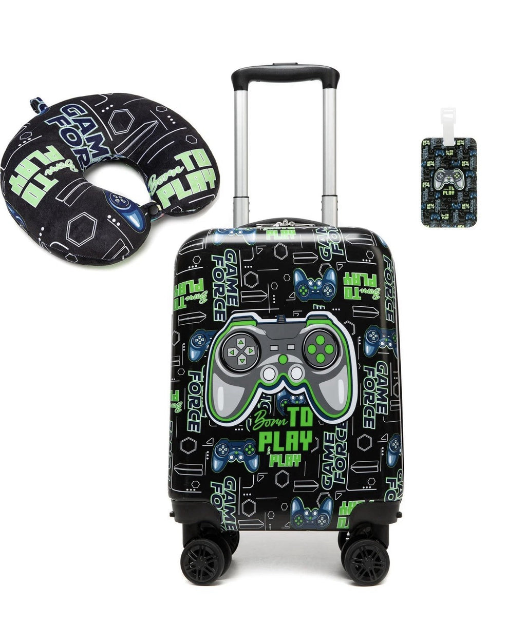 Kids Luggage Set 2 Piece 16'' Hardside Spinner Wheels Carry On Airline Approved