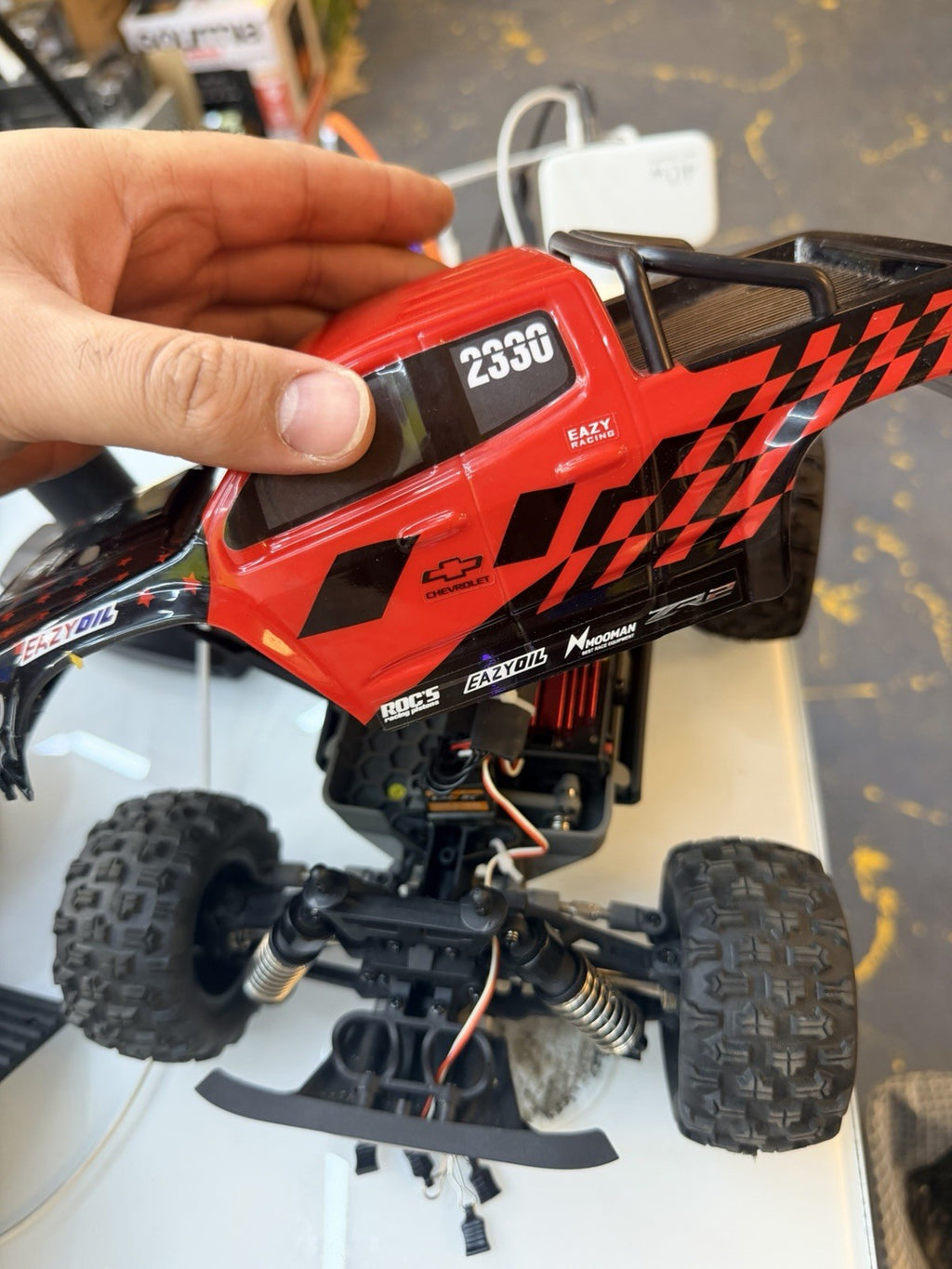FMS FMT10 Chevrolet Colorado 1/10 RC Truck – Officially Licensed, 4WD Brushless