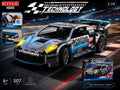 507pcs sports car building set with realistic details for creative builders