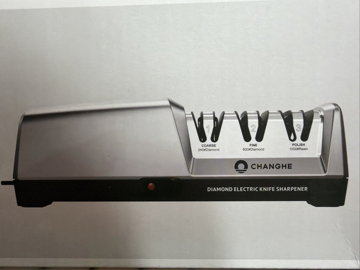 changhe 3-stage diamond electric knife sharpener EKS-01