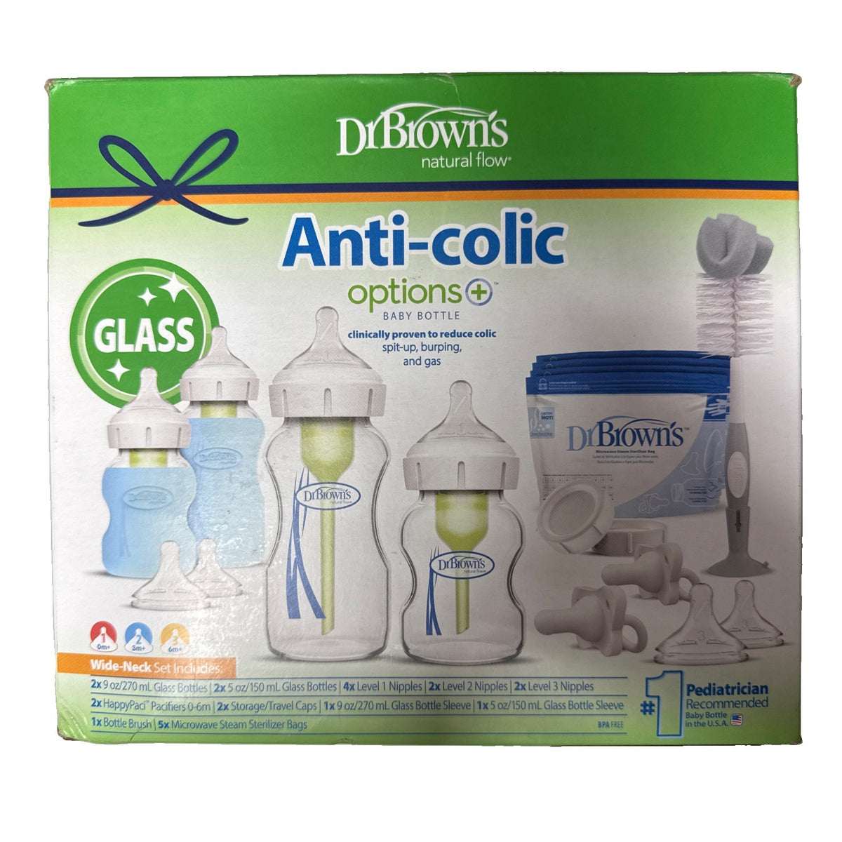 Dr. Brown’s Natural Flow Options+ All-in-One Gift Set