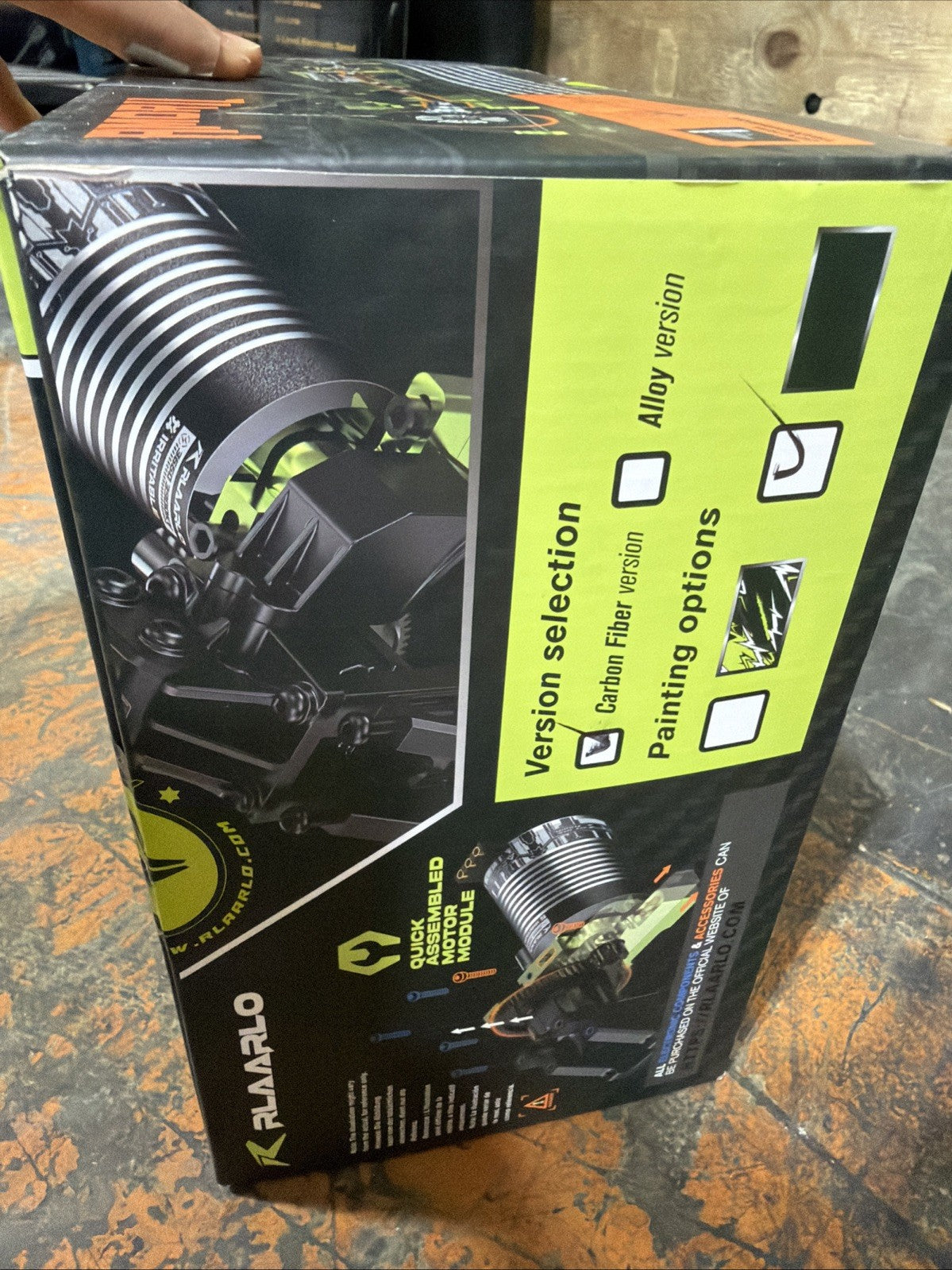Rlaarlo Omni Terminator 4WD Truck Carbon Fiber Version - New Sealed  