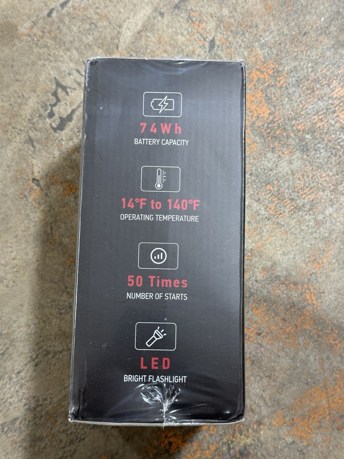 S ZEVZO ET03 Jump Starter 8.0L Gas 7.0L Diesel Battery Booster