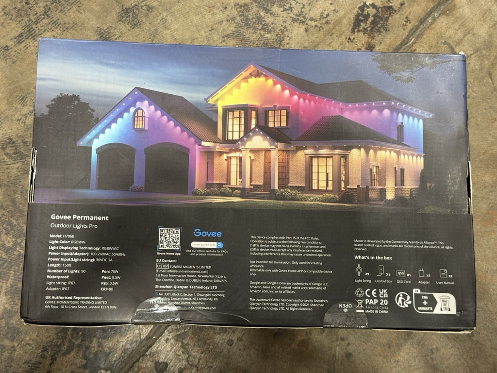 Govee Outdoor Permanent Lights