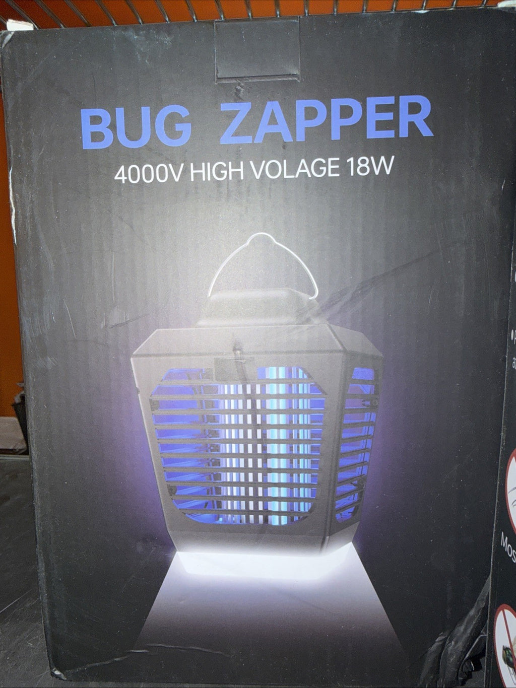 New Fi 4000V Bug Zapper, Waterproof Electric Flying Insect Trap with LED Light,