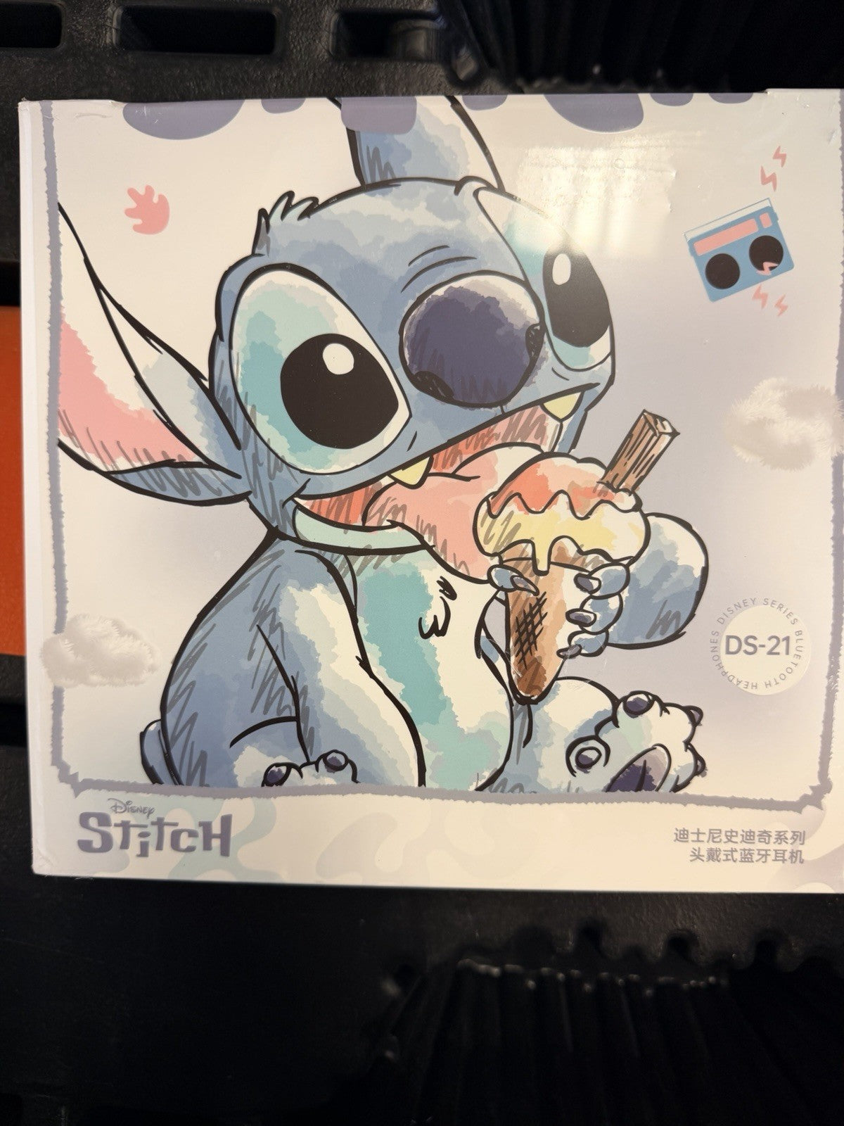 Disney Stitch Bluetooth Headphones for Kids, Wireless Headphones
