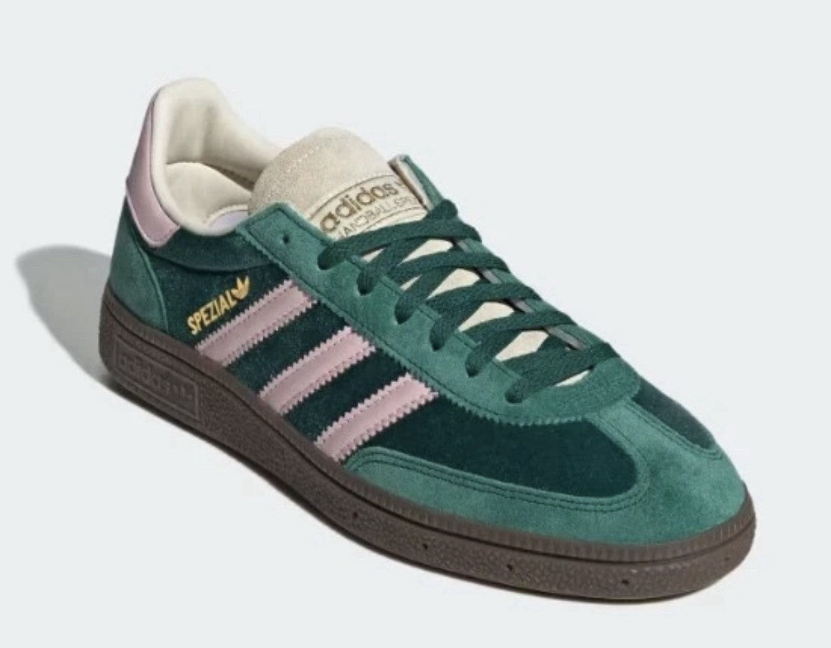 Adidas Women's Handball Spezial Collegiate Green/Pink - JI2648 Expeditedship