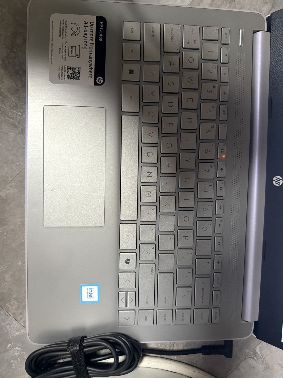 HP 14" Laptop Intel Celeron Silver Windows 11 USB HDMI Webcam Wi-Fi