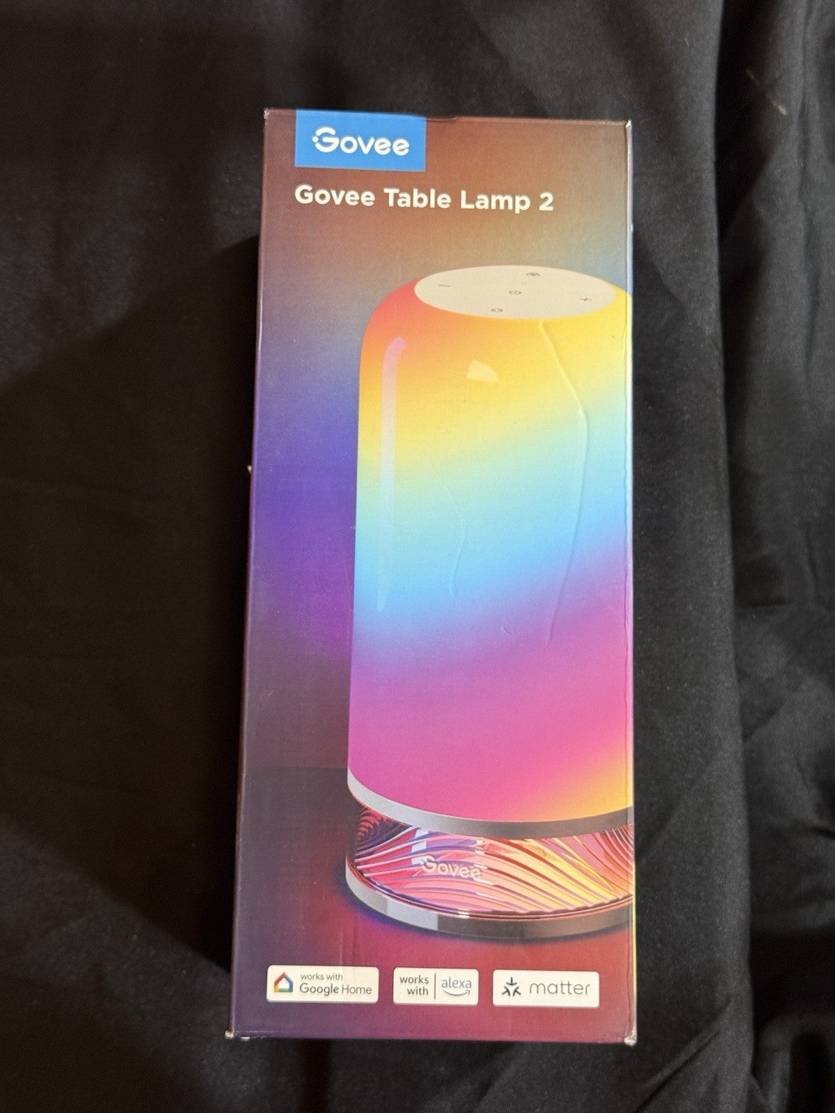 Govee Smart Table Lamp 2 (Model H6022) RGBICWW Works with Alexa, Google, Matter