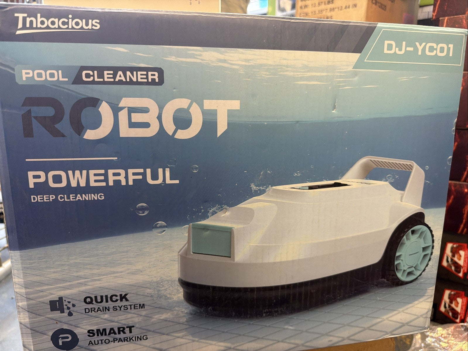 Robotic Pool Cleaner, Cordless Pool Vacuum Above Ground & Inground - PARTS Only