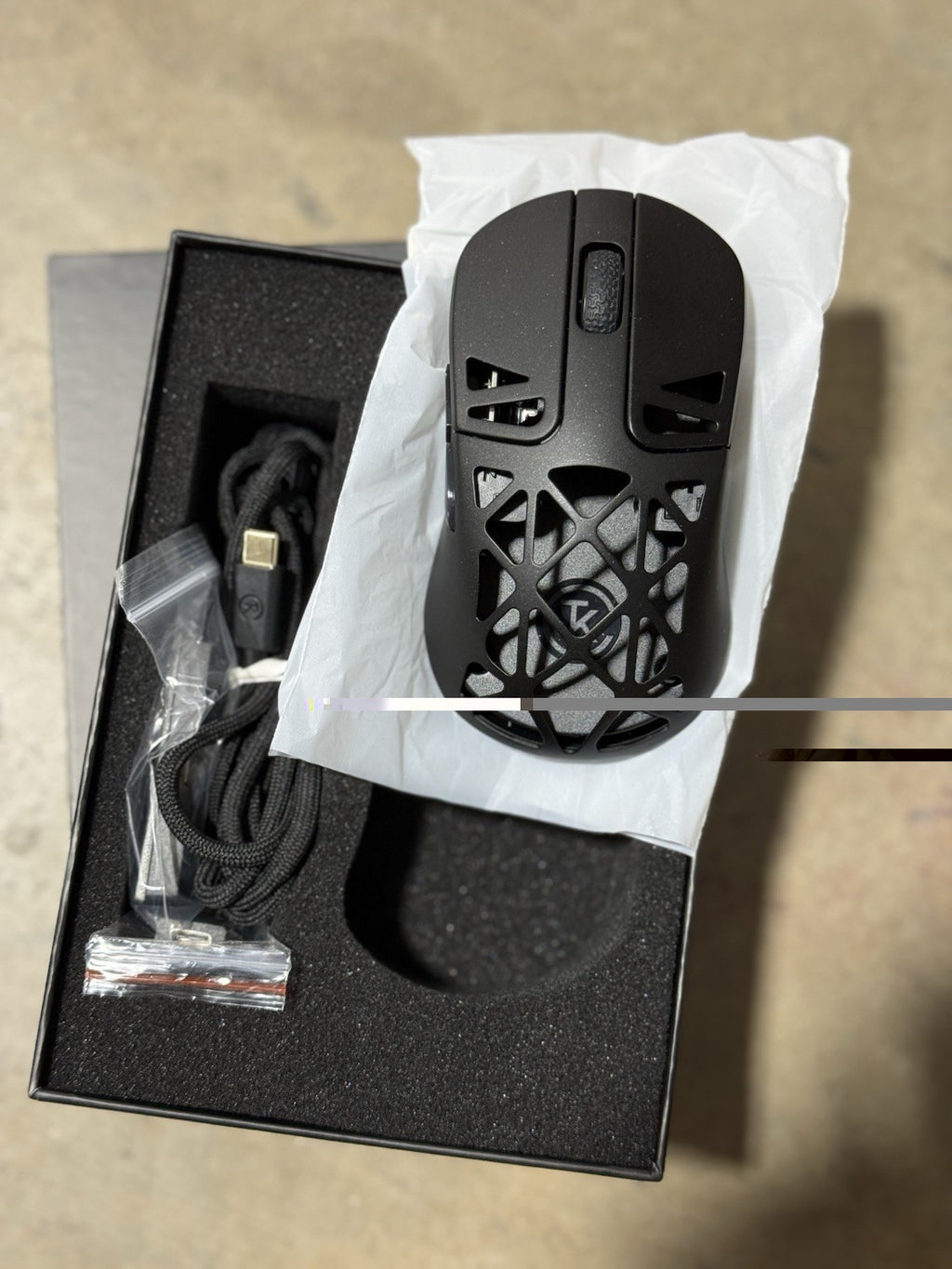 Keychron M3 Mini Wireless Gaming Optical Program Mouse White Open Box