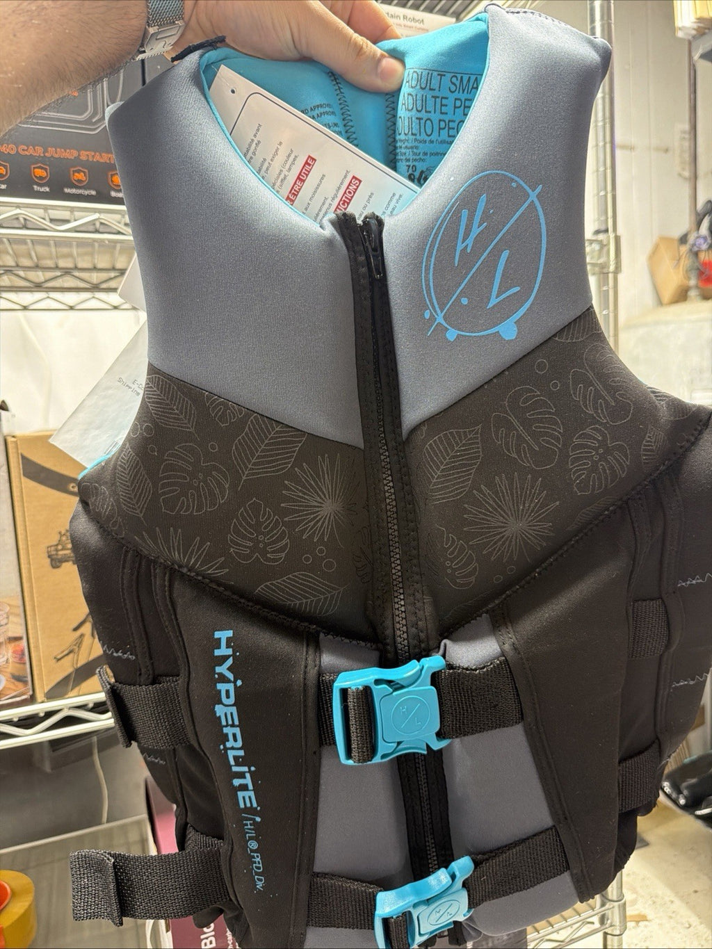 Hyperlite Prime (Blue/Black) Life Jacket