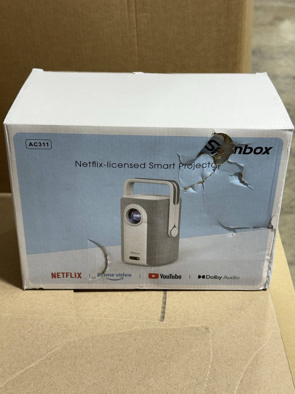isinbox projector Ac311 Netflix Licensed Smart Projector