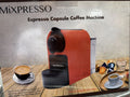 Mixpresso Espresso Capsule Coffee Machine Red, Nespresso Compatible, 19 Bar