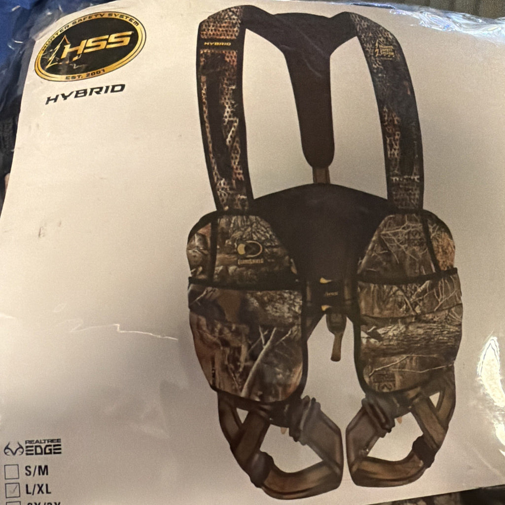 HSS H.Y.B.R.I.D. Hunting Safety Harness Camouflage  L/XL
