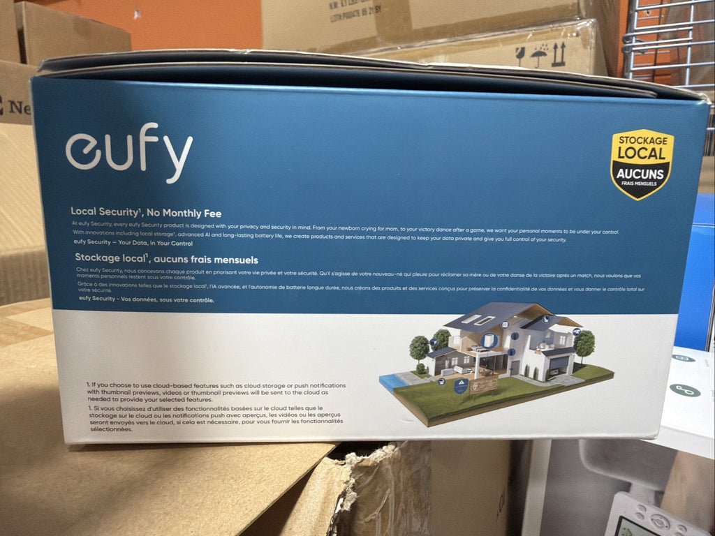 eufy FamiLock C30 Wi‑Fi/Bluetooth Smart Door Lock, Keypad, Black Matte