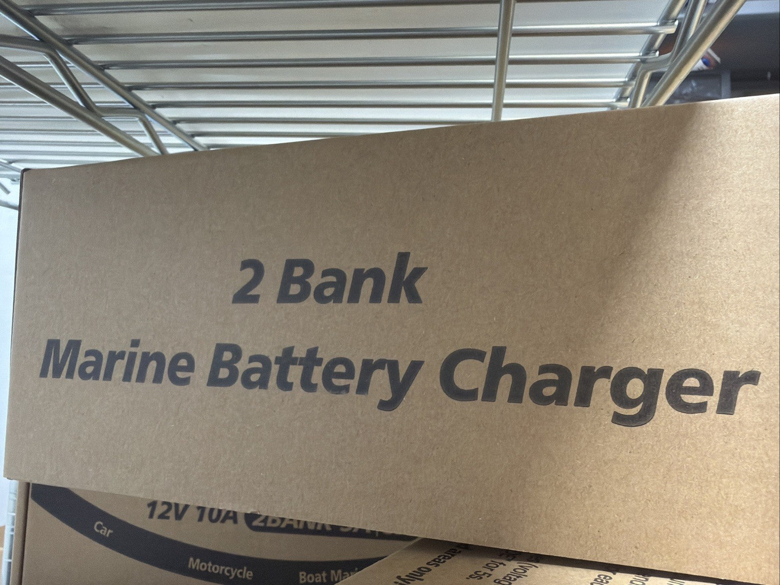 2 Bank Marine Battery Charger (5x2) 12V 2 Bank Charger 12V 10A 2Bank 5A NEW