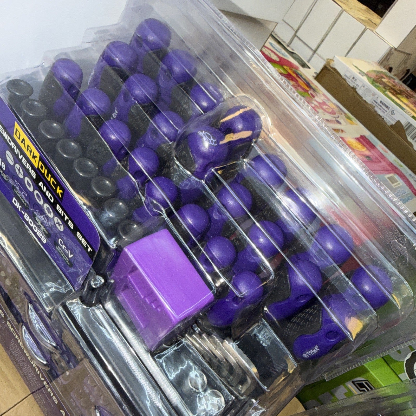 Dark Duck DK-B0028 118pc Screwdrivers & Bits Set, Cr-V, Magnetizer/Demag