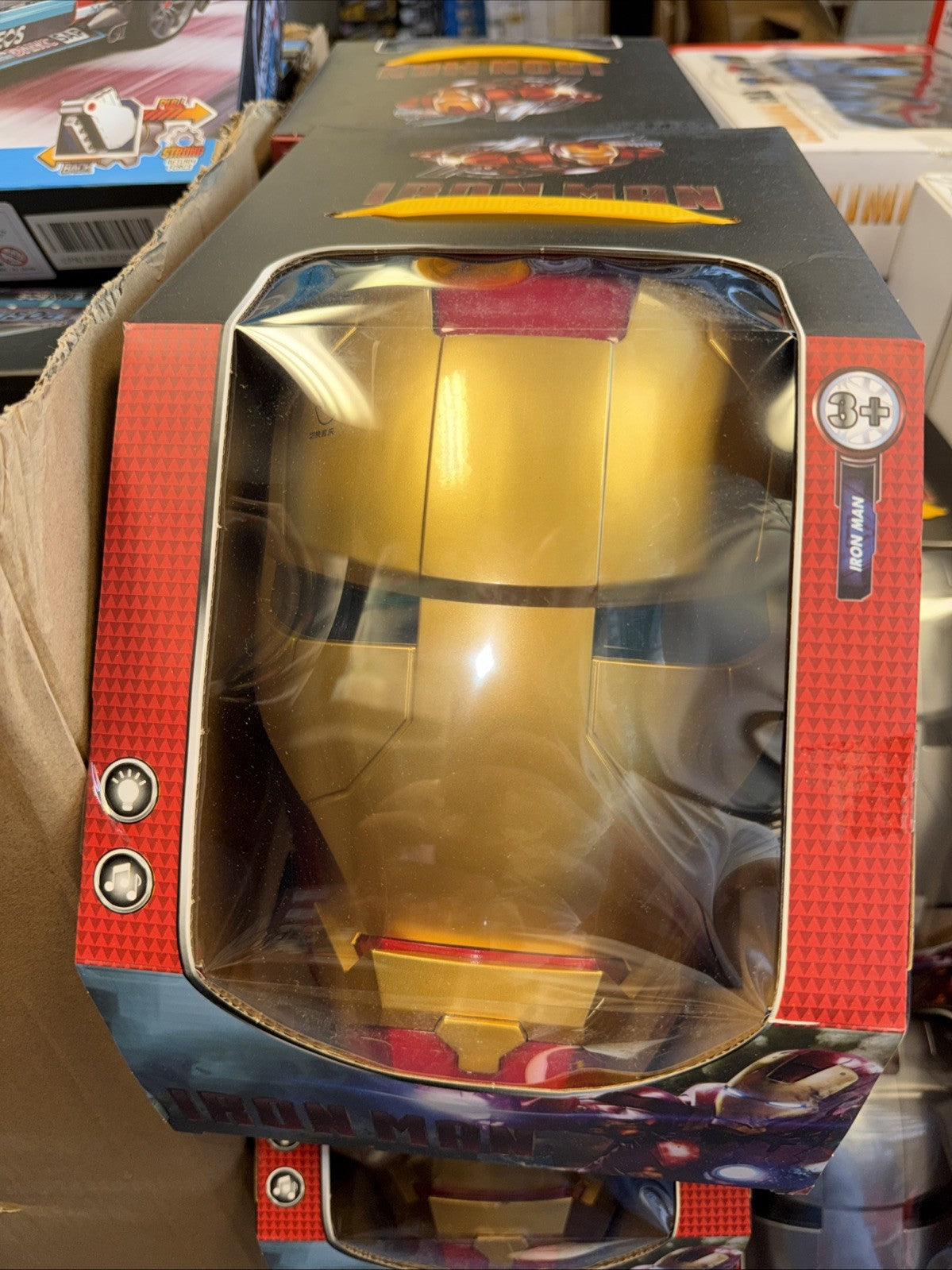 Iron Man Electronic Helmet by Hasbro 1:1 Scale Prop Replica