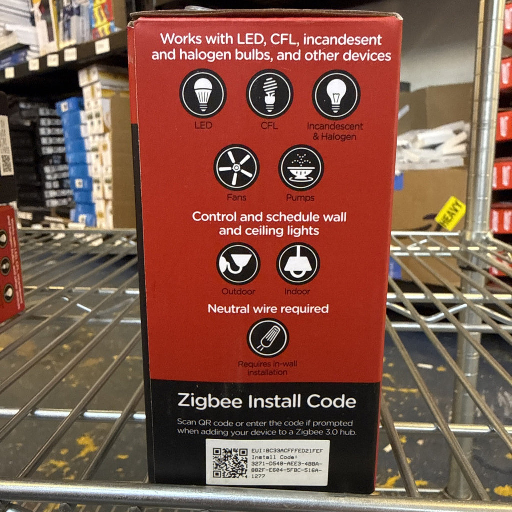 New Enbrighten Zigbee In-Wall Smart Switch QuickFit & Simple White