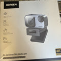 UGREEN FineCam 4k  30 FPS Pro WebCam AI Powered(gray, new, Model:CM930)