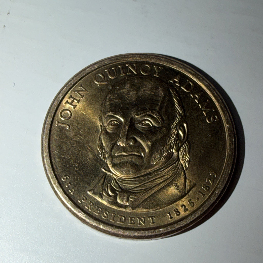 2008-D John Quincy Adams Dollar Coin Our 6th President