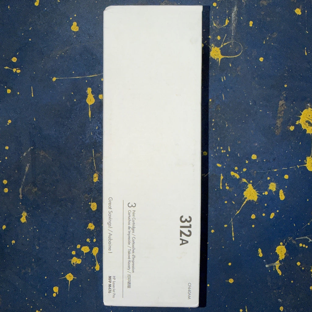 HP 312A Yellow Toner Cartridge | Works Color Laserjet Pro MFP M476 Series | CF38