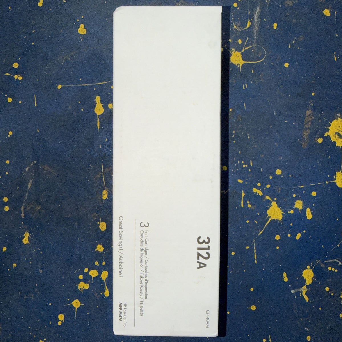 HP 312A Yellow Toner Cartridge | Works Color Laserjet Pro MFP M476 Series | CF38