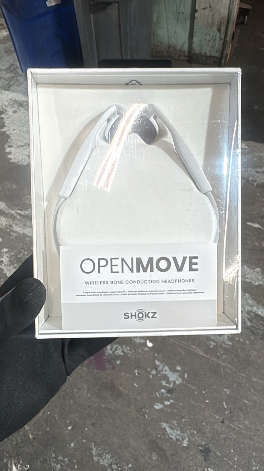 Shokz OpenMove Water Resistant Wireless Bluetooth Bone Conduction Headphones